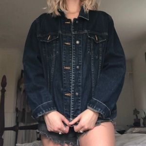 Dark Blue Eddie Bauer Denim Jacket